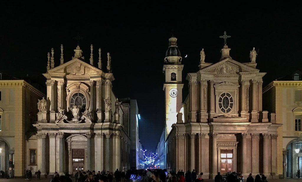 chiese gemelle di Santa Cristina e San Carlo